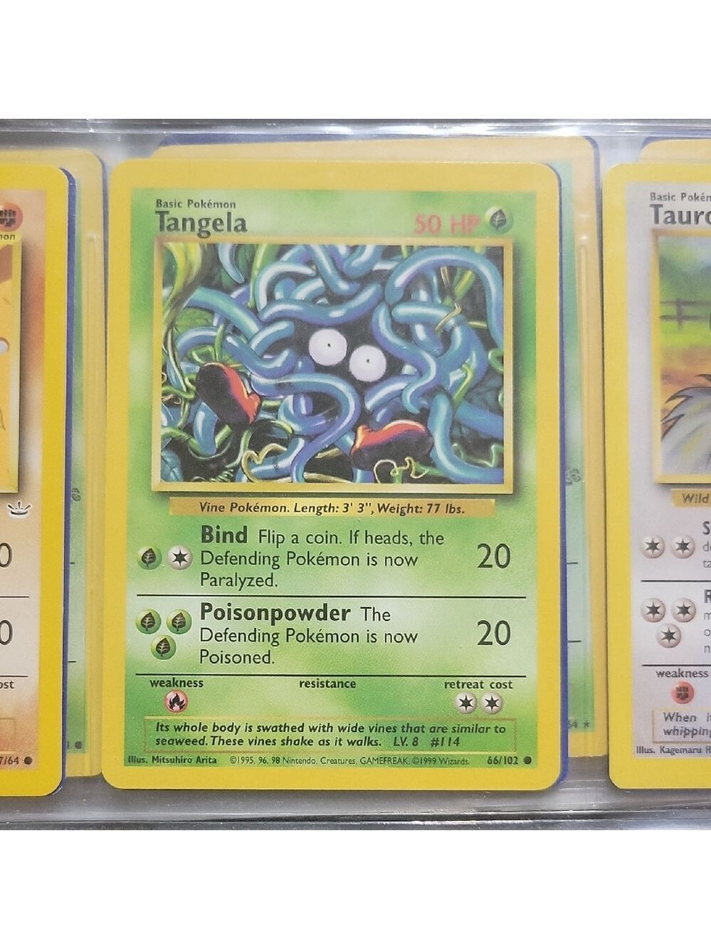 Pokemon Card Tangela